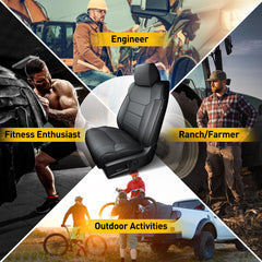 DrCarNow airbag-compatible seat cover for Tundra highlights safety-conscious design.