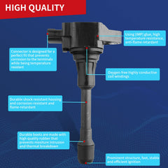 DrCax ignition coil UF509 quarter view illustrating compact packaging.