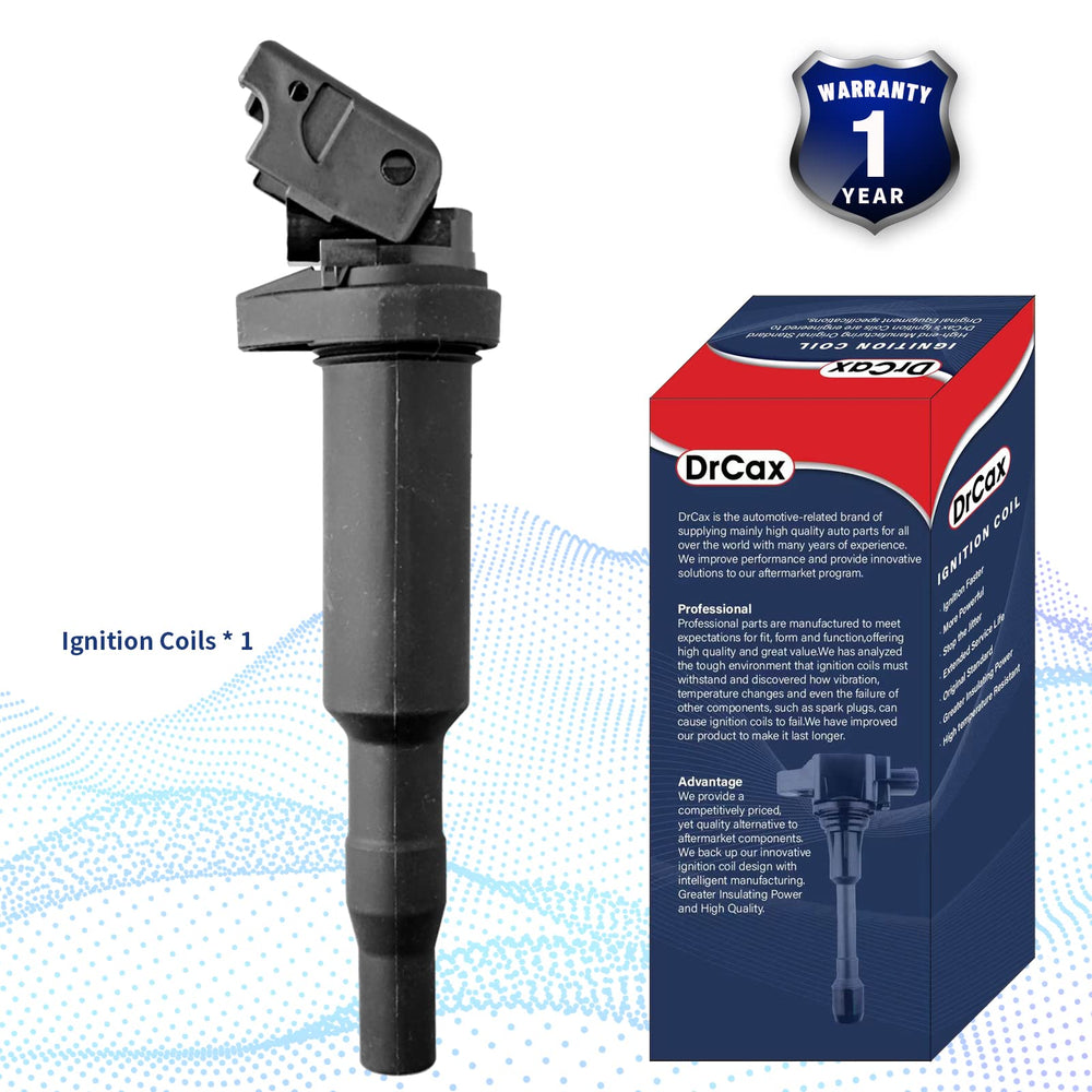 DrCax UF592 label for easy identification and warranty reference.