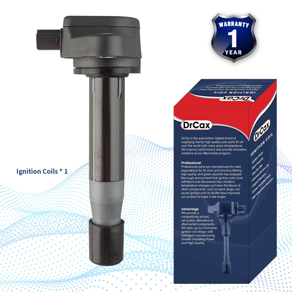 DrCax UF603 ignition coil installation angle for easy maintenance.