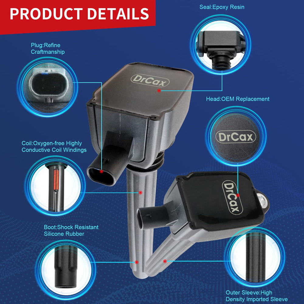 DrCax UF648 side view highlights durable housing for long-term reliability.