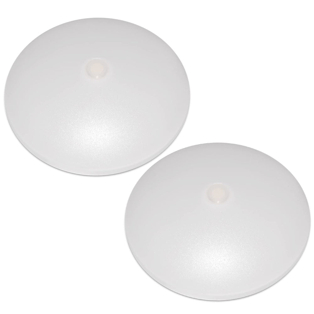 Dream Lighting RV ceiling light 4-5 inch flush mount provides even warm illumination.