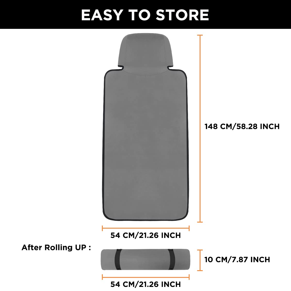 DREAMANIA Durable Sweatproof Material withstands gym and travel use.