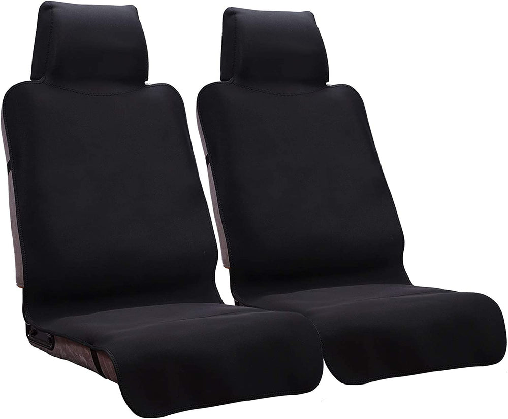 DREAMANIA waterproof seat cover front view shows universal fit and non-slip protection.
