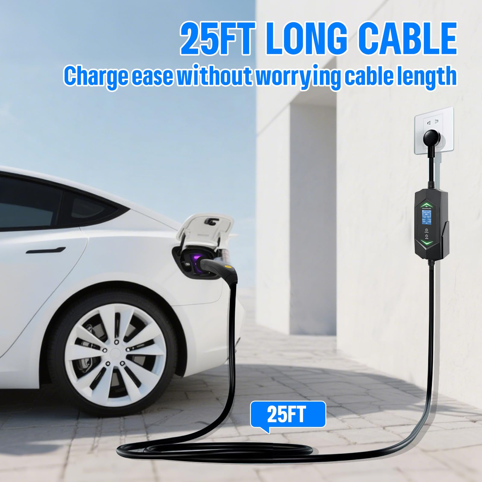 DREAMDASH NACS interface supports flexible home charging for compatible EVs.
