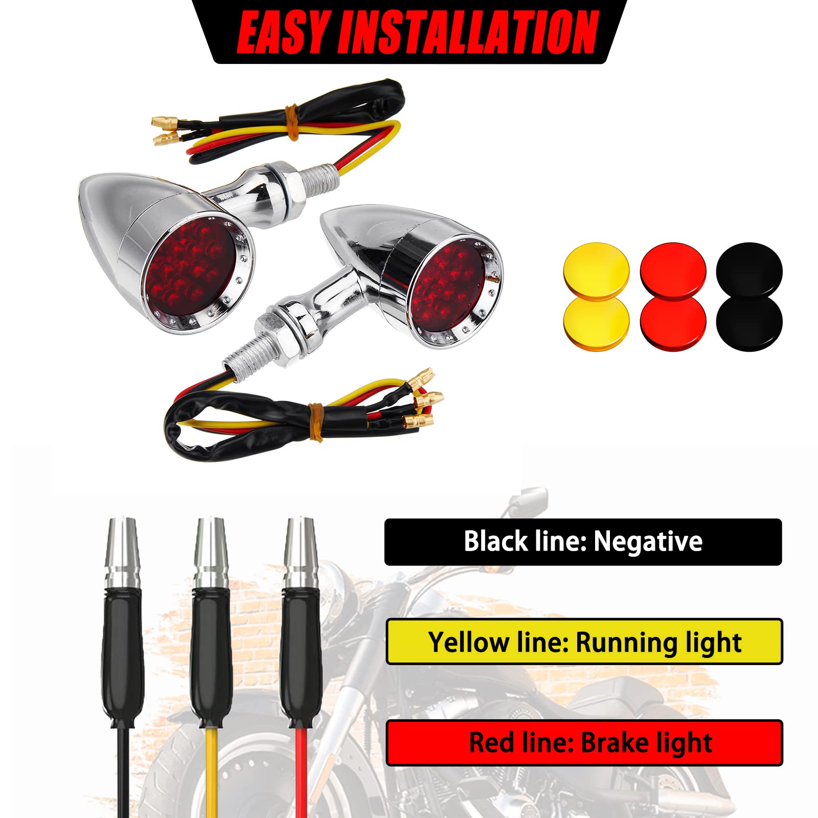 DreamIZER rear signal with yellow lens improves rear awareness for drivers