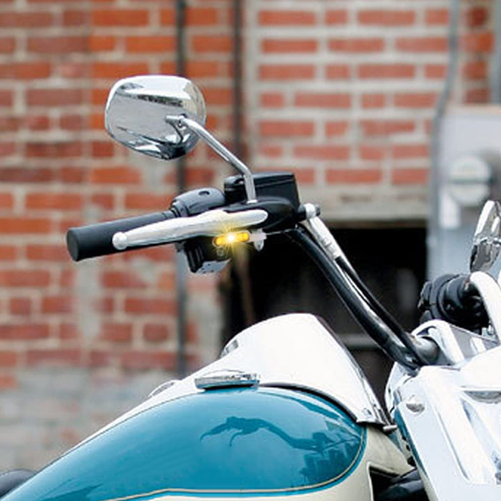 DREAMIZER dual-function 2in1 design combines running light and amber turn signal.