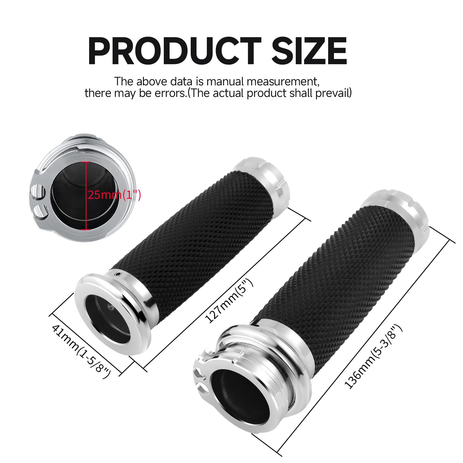 Dreamizer compatible with Harley, Yamaha, Kawasaki, Suzuki models for 1-inch handlebars