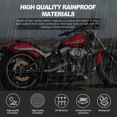 DREAMIZER soft foam padding under passenger for long rides and comfort