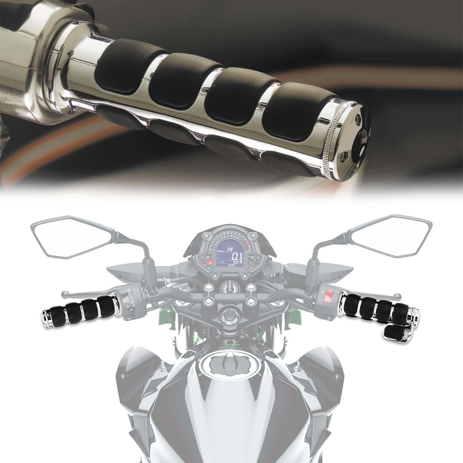 DREAMIZER throttle assist right grip demonstrating smooth throttle control
