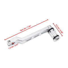 Dreamseek touring shift lever chrome ergonomic design for long rides