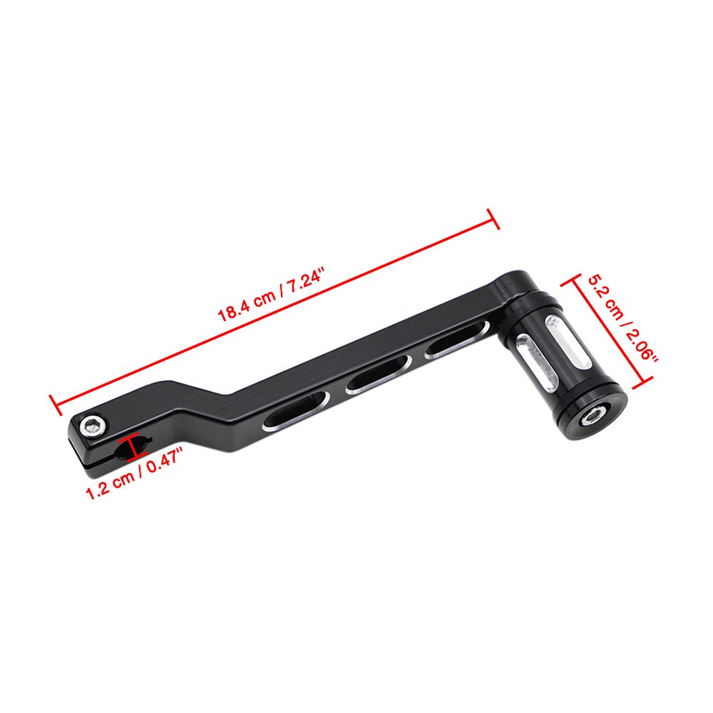 DreamSeek Tri Glide shift lever in black finishes the ride.