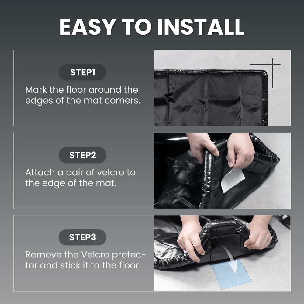 DremGara easy setup guides help you roll out and anchor quickly.