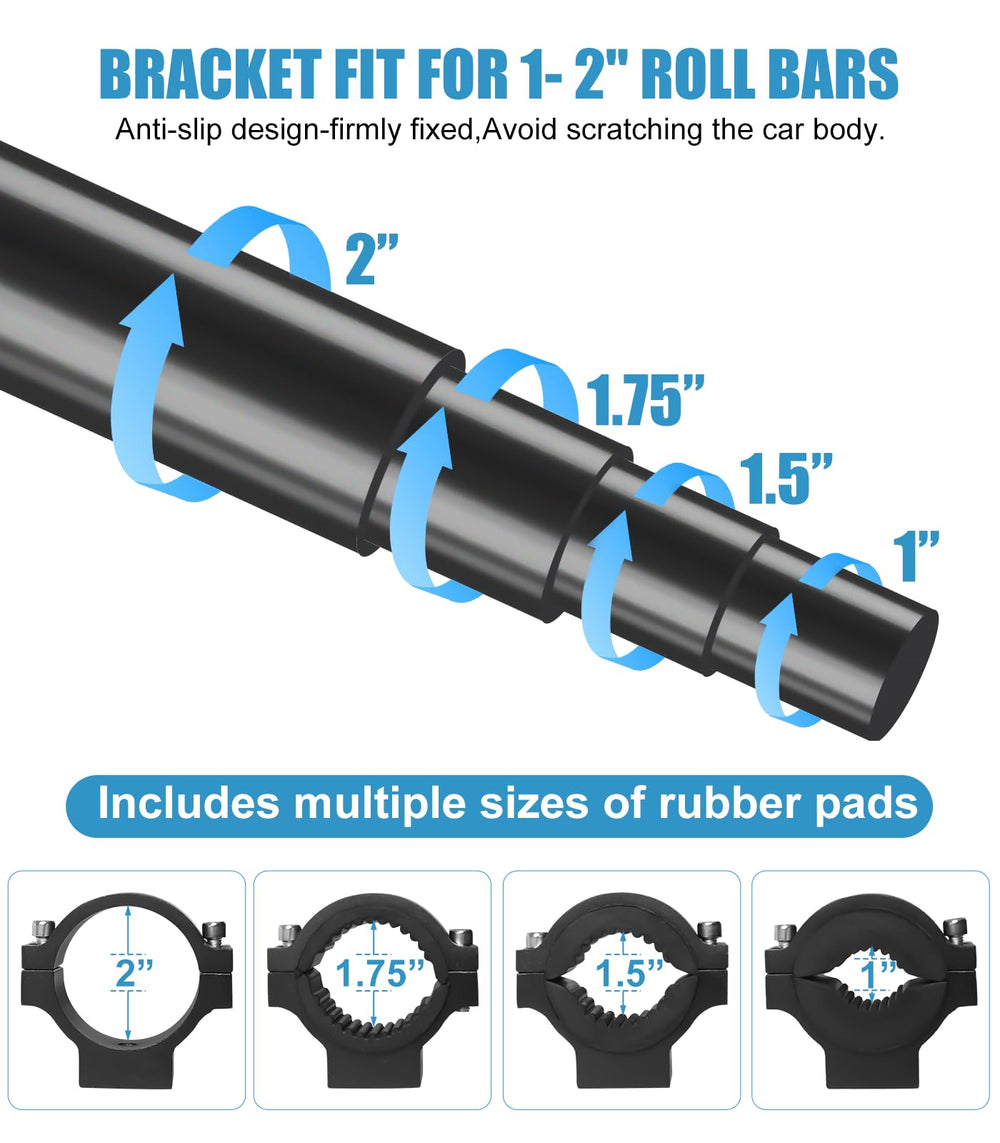 Drieaco Durable brackets and inserts for stable can mounting