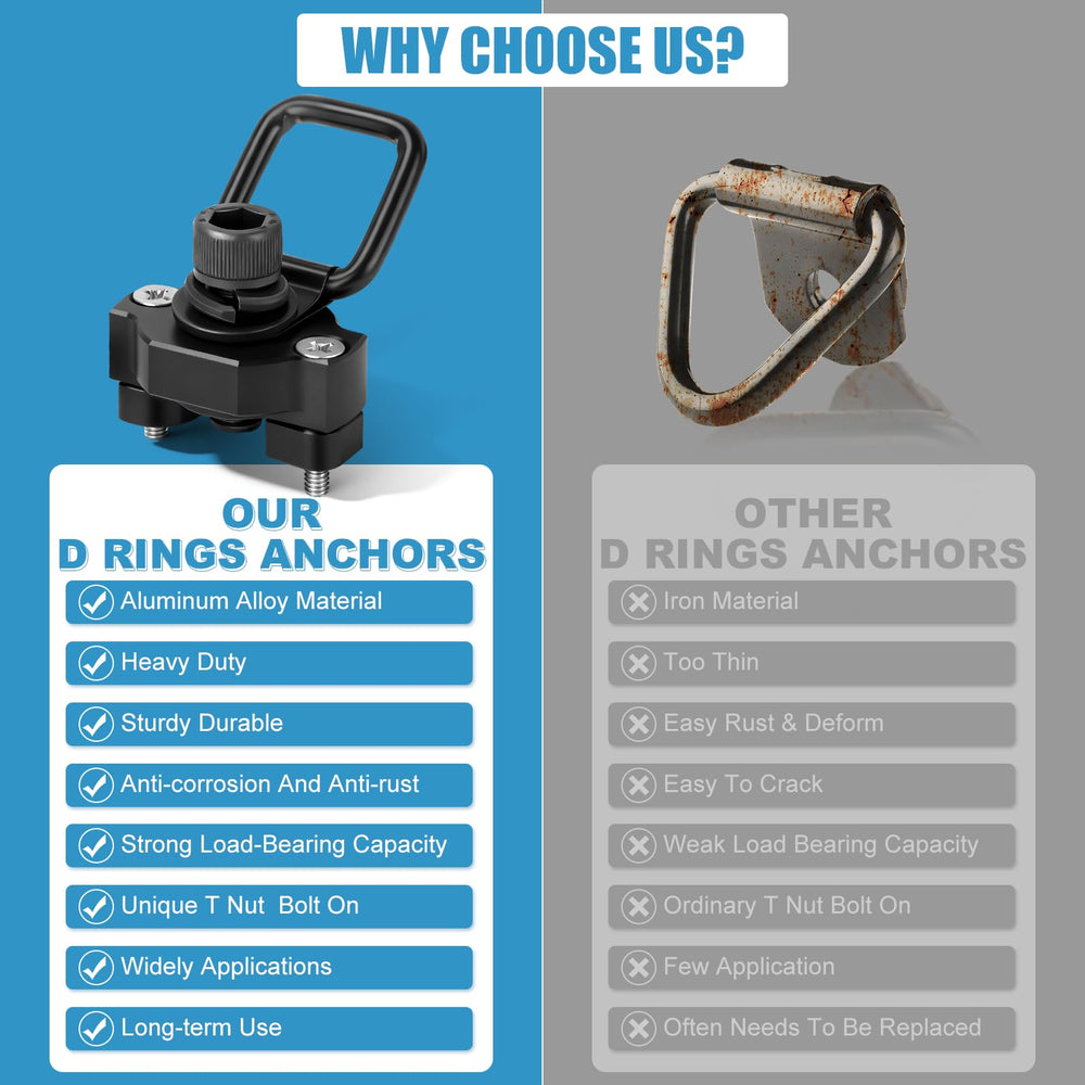 Drieaco no-drill installation keeps your vehicle intact and saves time.