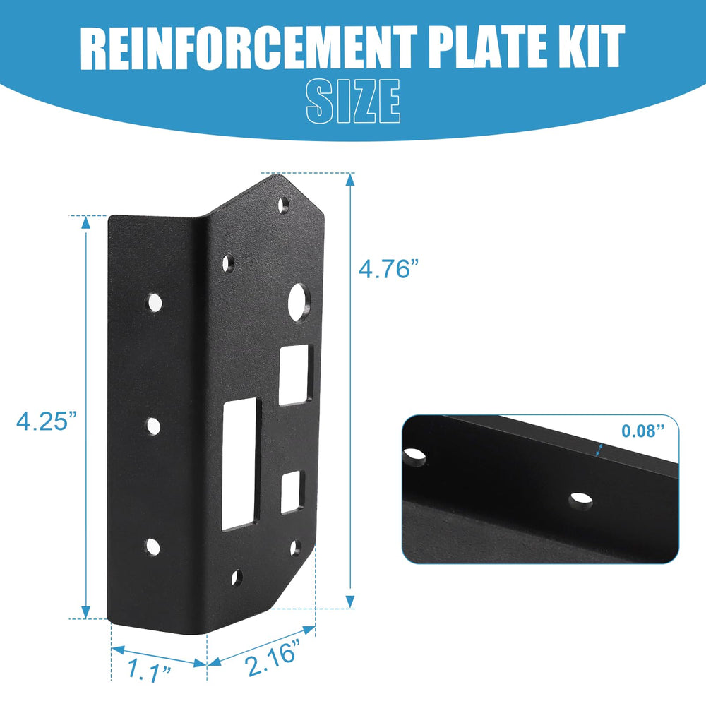 Drieaco installation process image guides quick upgrade of door hardware.