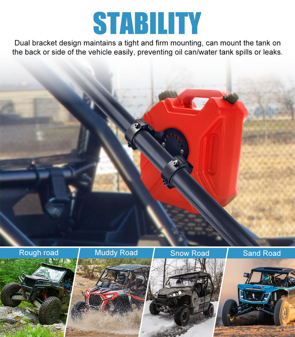 Drieaco Universal fit for 1-2 inch roll bars on various vehicles