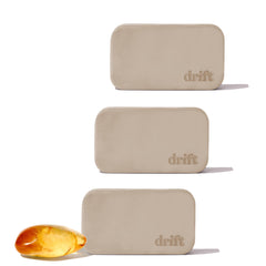 Drift amber stone block car air freshener for long-lasting scent.