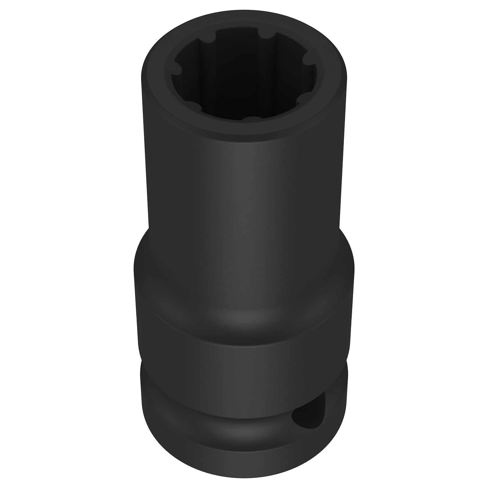 Drimfly 7-Point Socket, compact 50 mm length fits tight brake areas with ease.