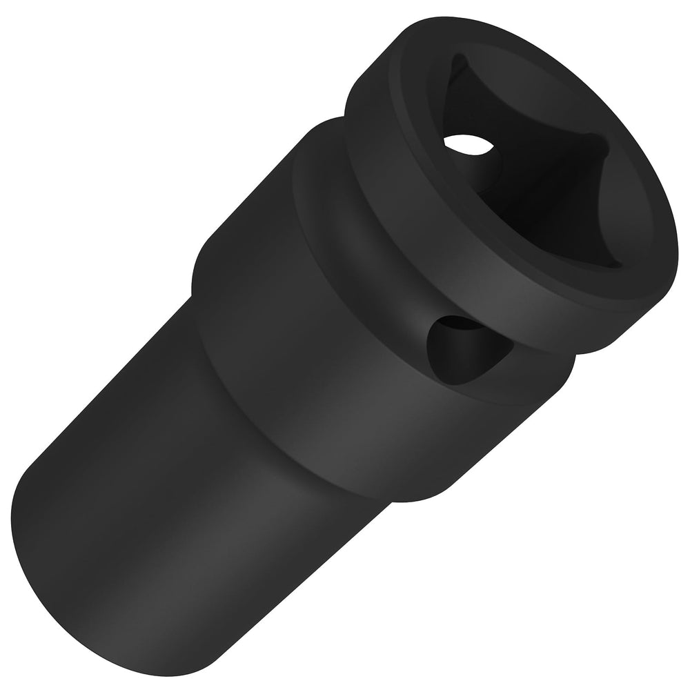 Drimfly 7-Point Socket, half-inch drive compatibility enables smooth torque transfer.