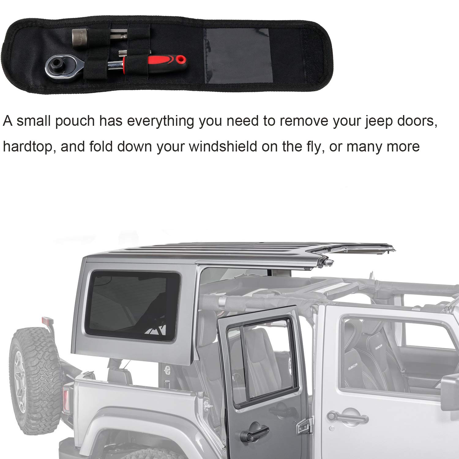 Drimfly Wrangler toolkit carrying-case focus for organized travel.