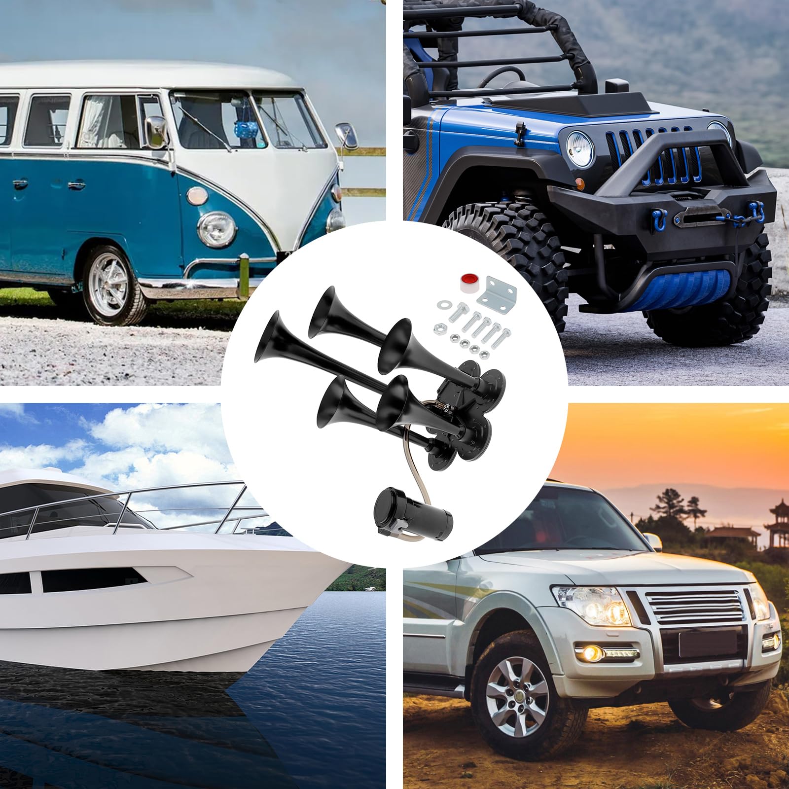 DriSentri weatherproof housing keeps horns reliable in harsh conditions