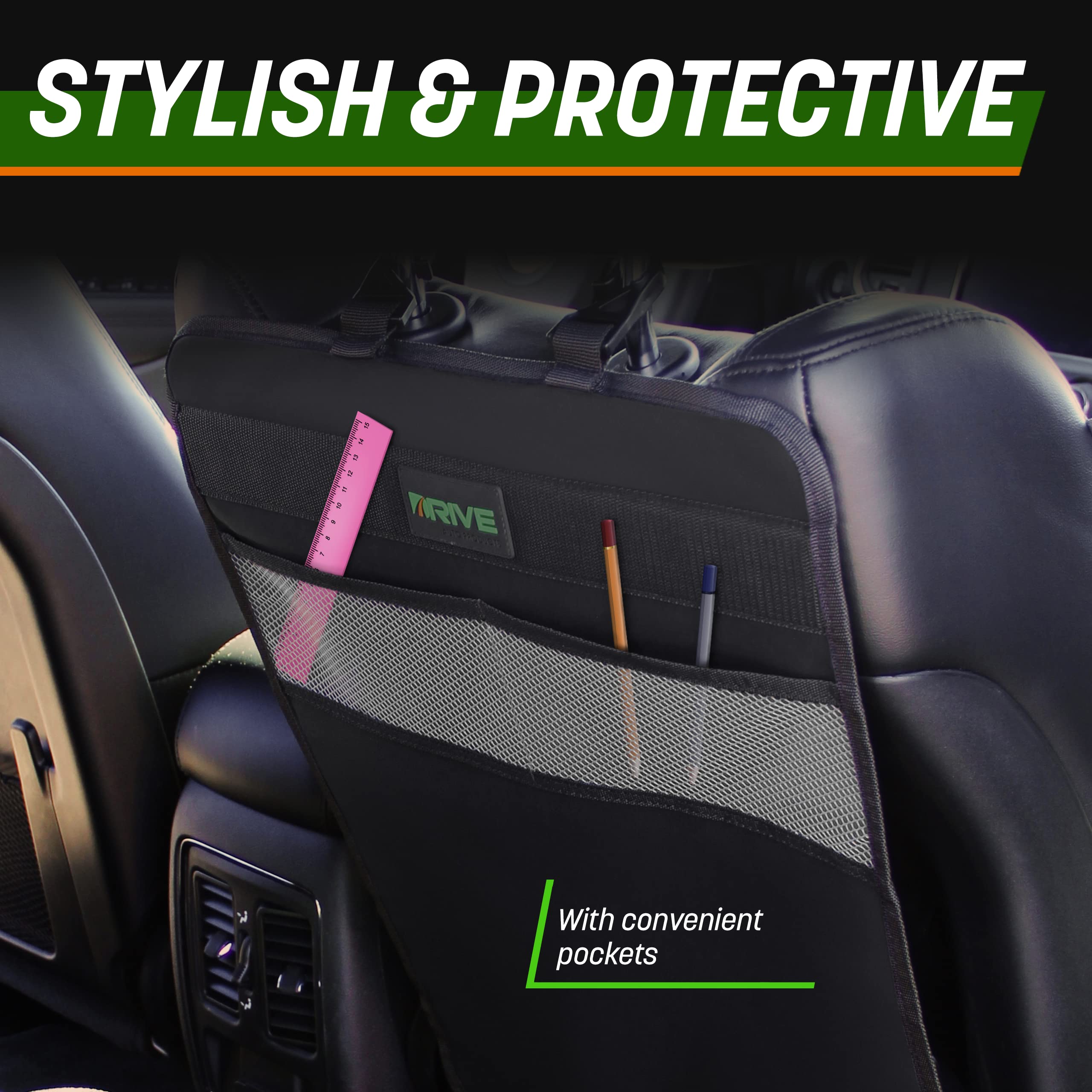DRIVE AUTO PRODUCTS dual-sided design offers versatile style without sacrificing protection.