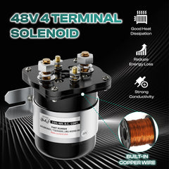 Drive Up 586 series solenoid body designed for rugged golf cart use.