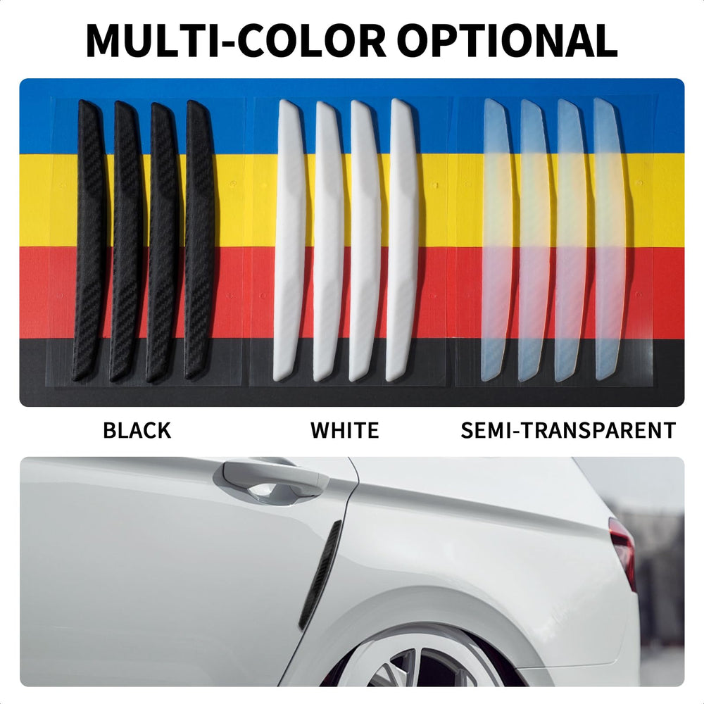 DriveAlly color options black white transparent to match vehicle color