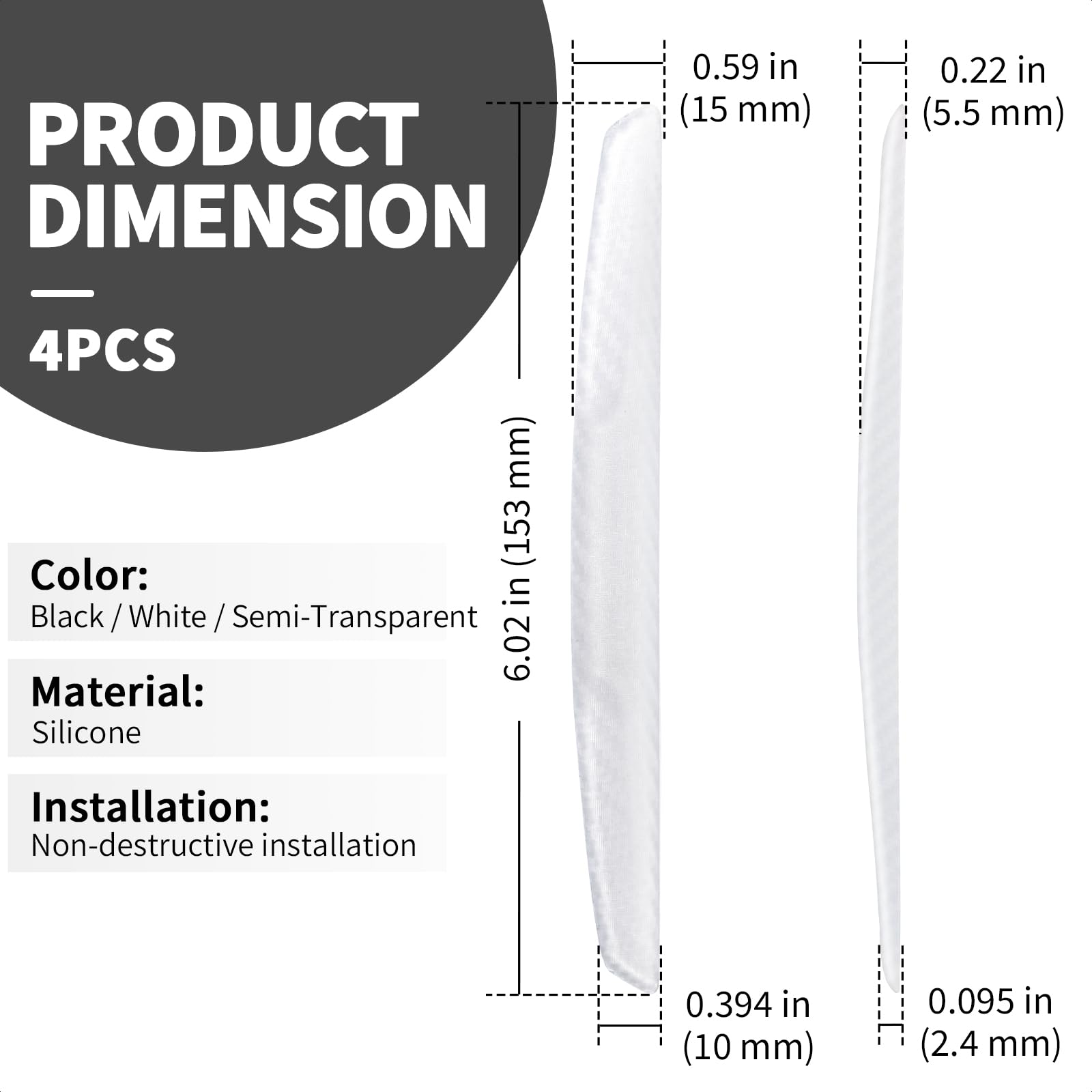 DriveAlly silicone edge strip provides flexible, residue-free protection for door edges