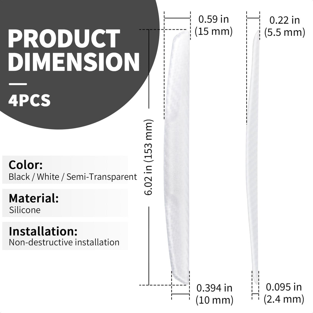 DriveAlly silicone edge strip provides flexible, residue-free protection for door edges