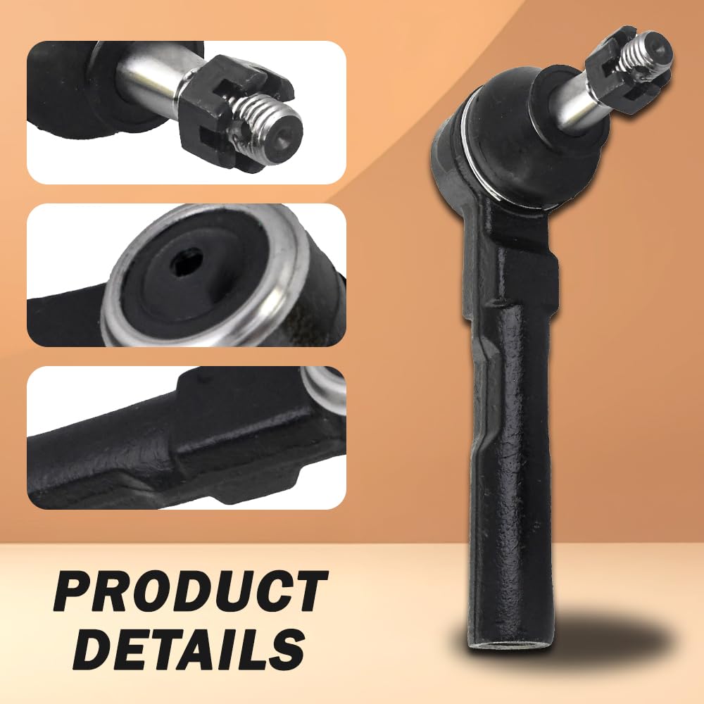 DriveRidge front outer tie rod end for Saturn Aura left view, corrosion-resistant protection.