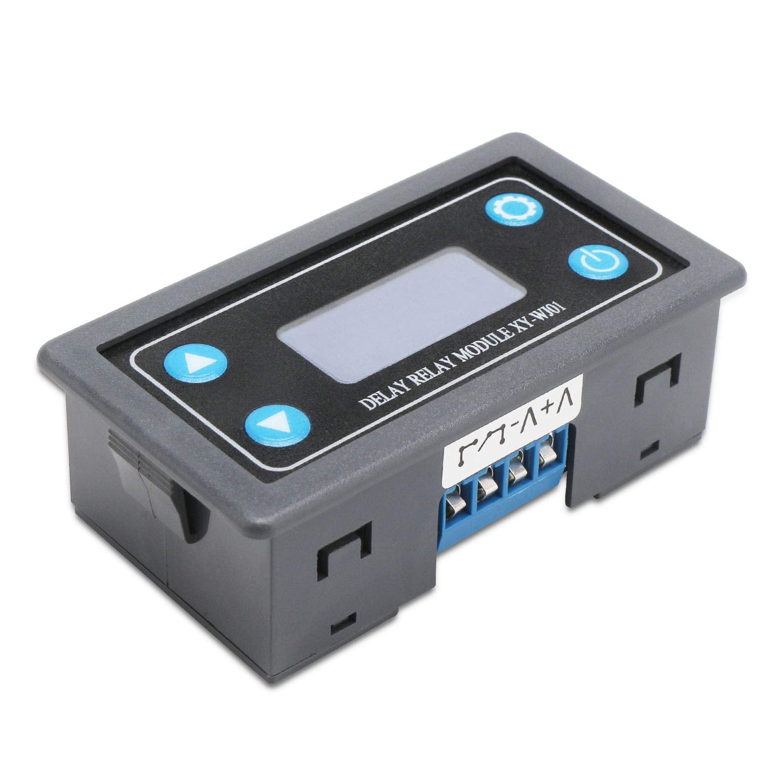 DROK delay relay module sturdy casing for durable operation.