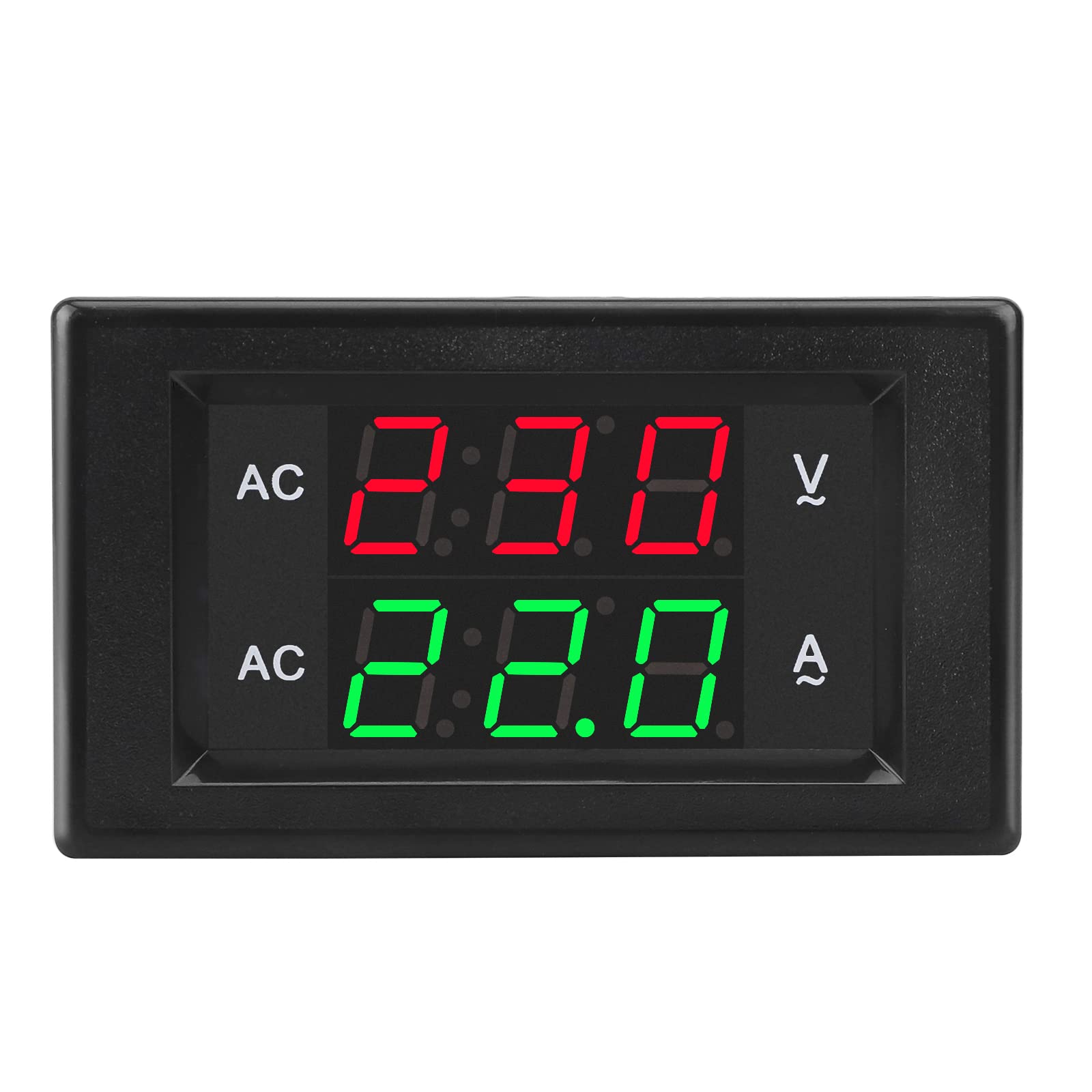 DROK volt amp meter CT connector enables flexible installation.