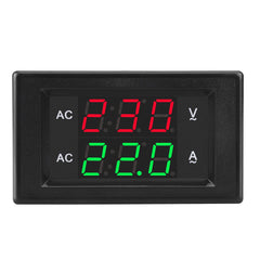 DROK volt amp meter CT connector enables flexible installation.