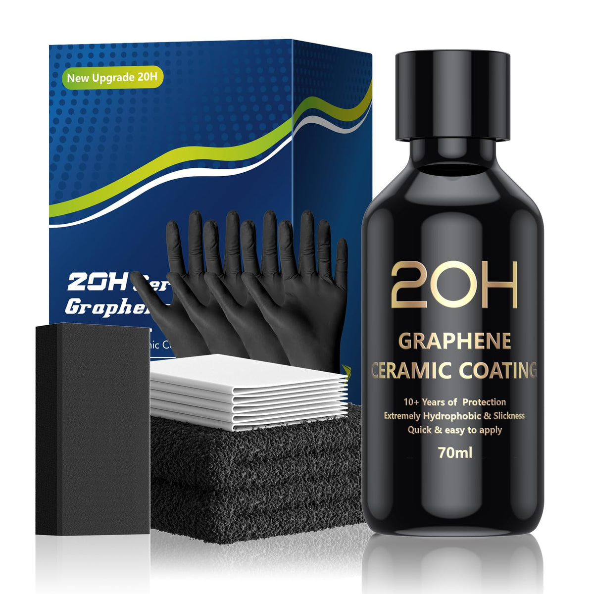 DRONAR 20H graphene coating bottle for long-lasting protection.