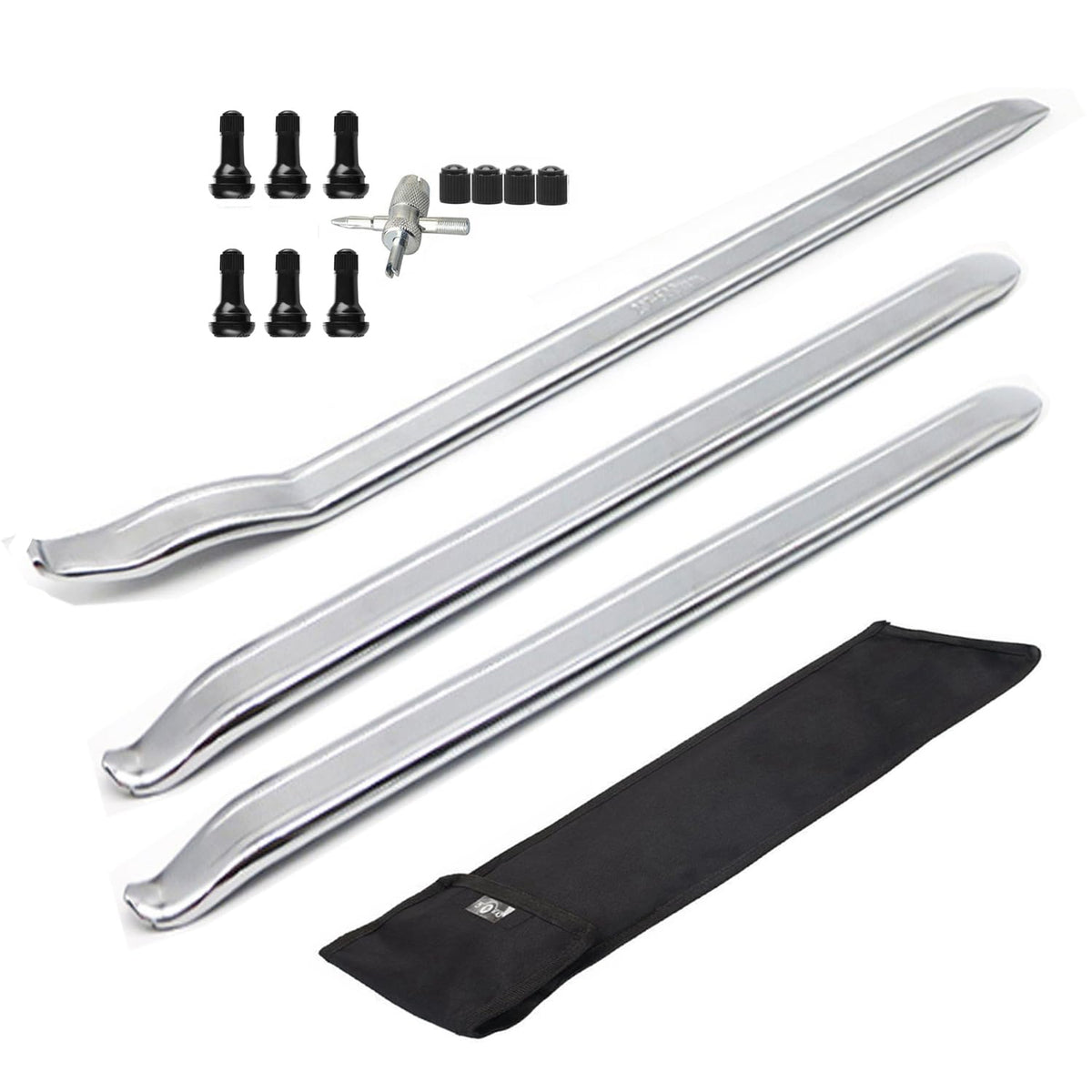 Dr.Roc 19.5-inch straight tire iron provides strong leverage for large tires.