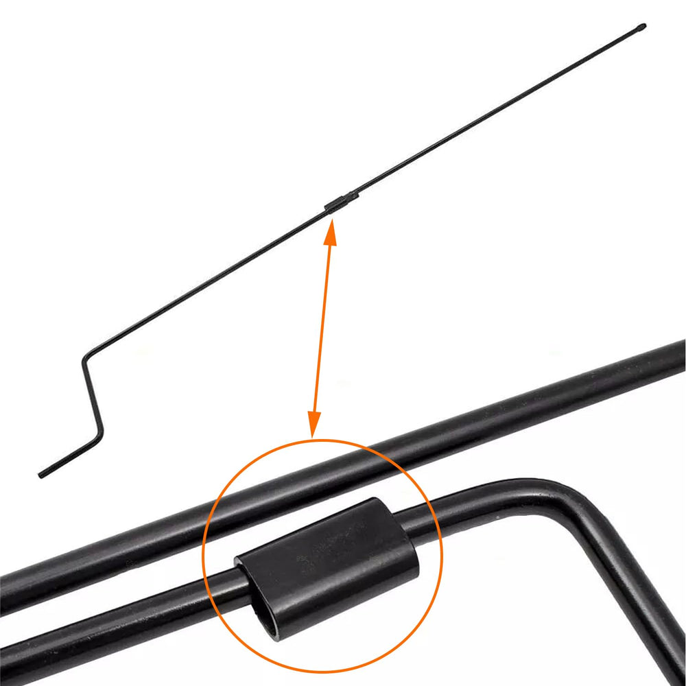 Dr.Roc Spare Tire Lift Handle with included tools displayed for convenient maintenance.