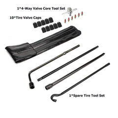 Dr.Roc spare tire extension rods enabling smooth, reliable tire service.