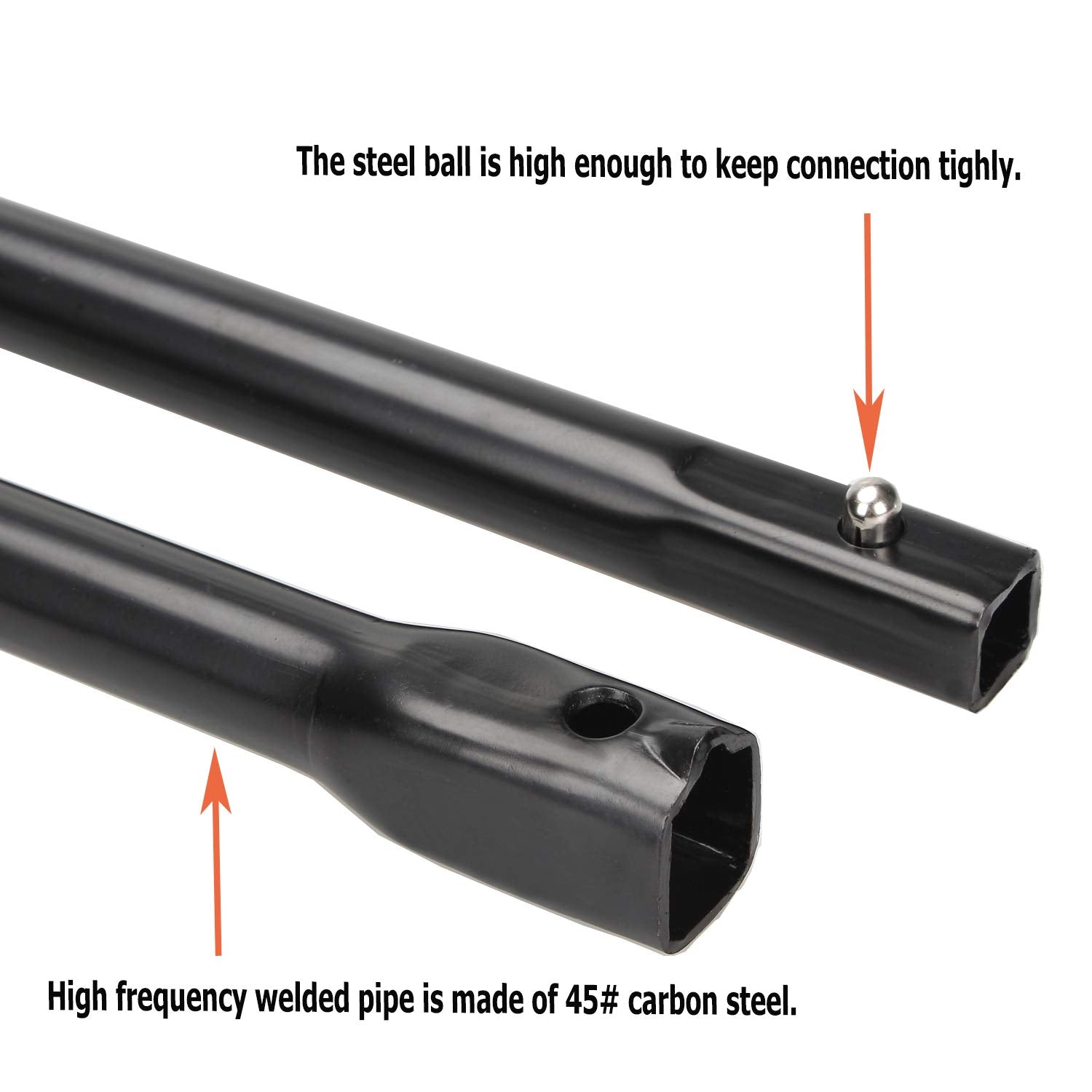 Dr.Roc spare tire kit extension segments extend reach and leverage.