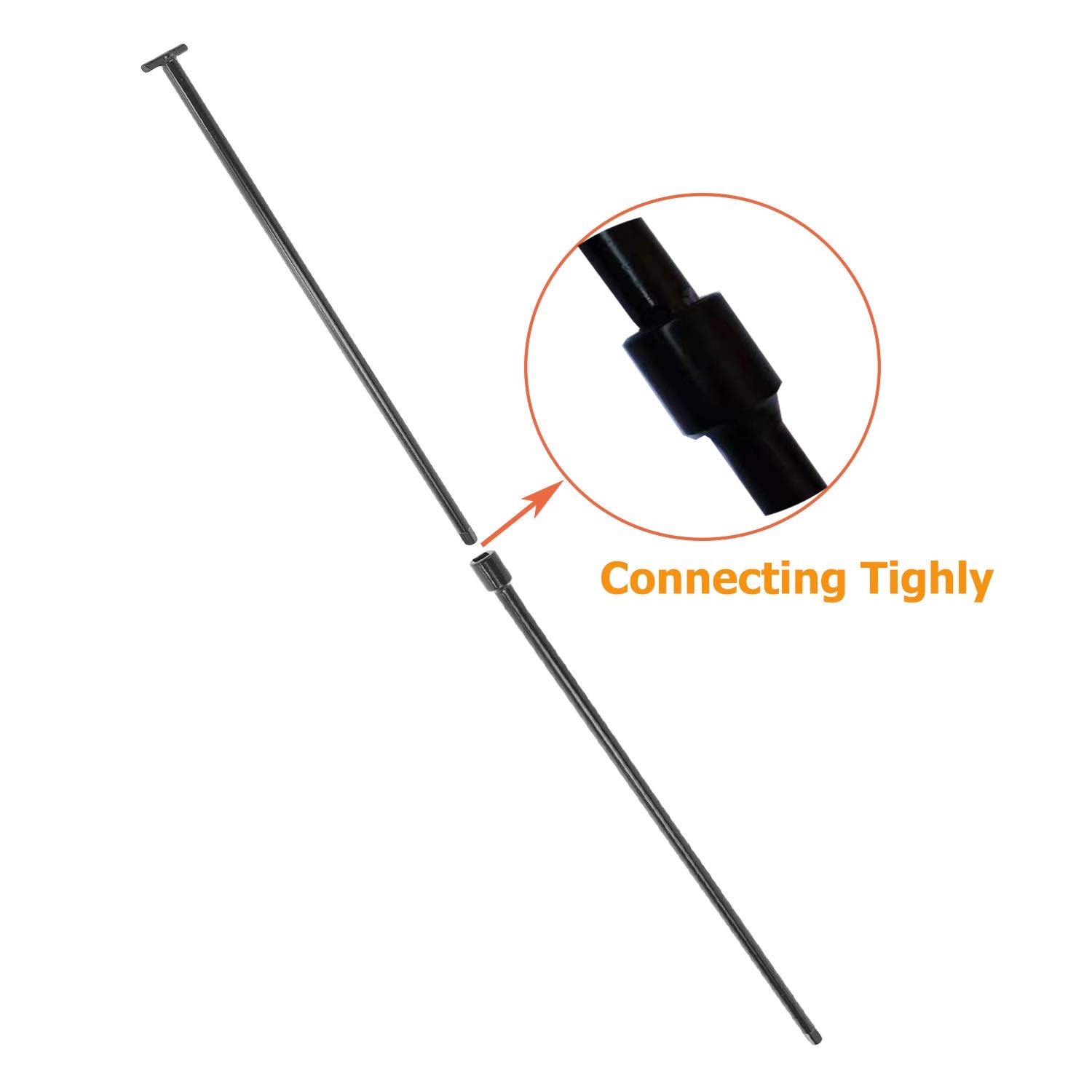 Dr.Roc flex pin assembly highlighting easier assembly and secure fit