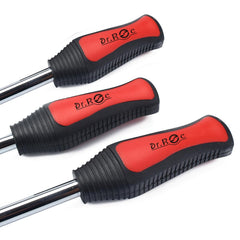 Dr.Roc valve stems TR412 and TR413 included for valve replacement.