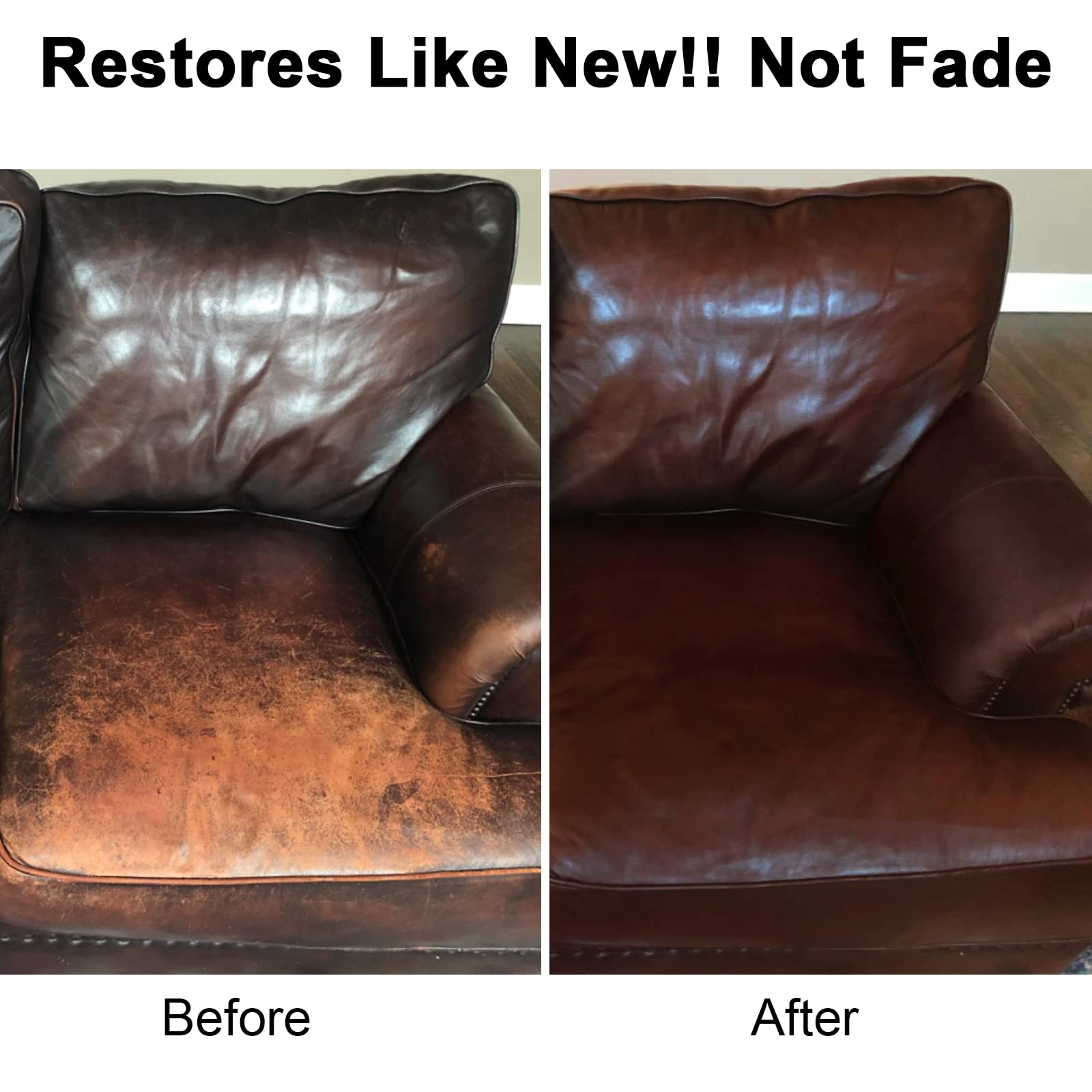 Drtulz leather color restorer couch interior highlights even tone restoration for sofas.