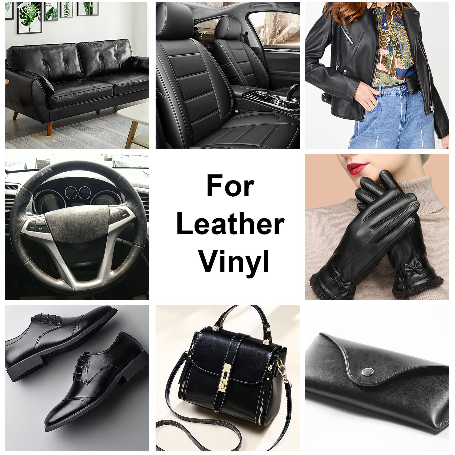 drtulz Leather Dye application on smooth leather for instant color touchups