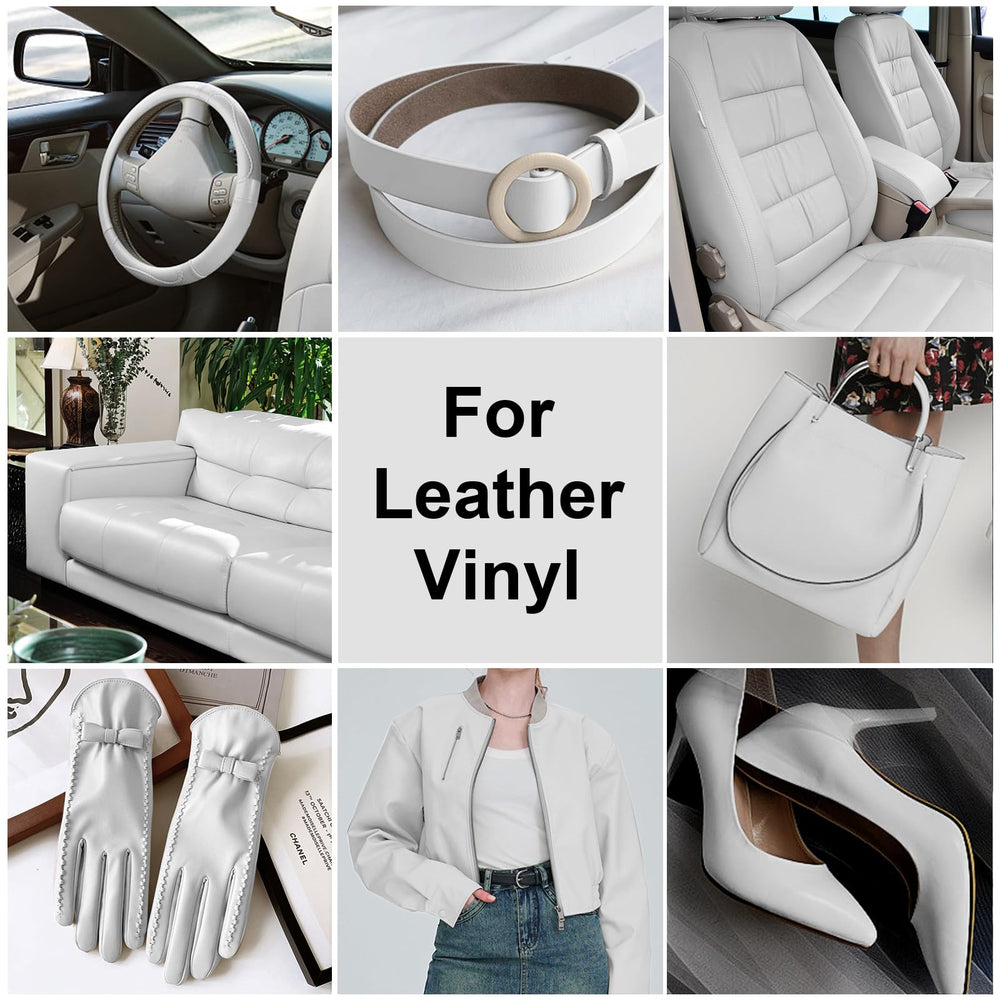 buffer pad for a polished, even finish on leather