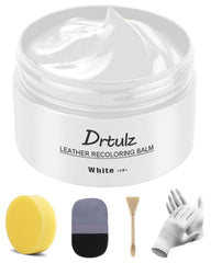 drtulz Leather Recoloring Balm packaging showing the compact 75 ml jar