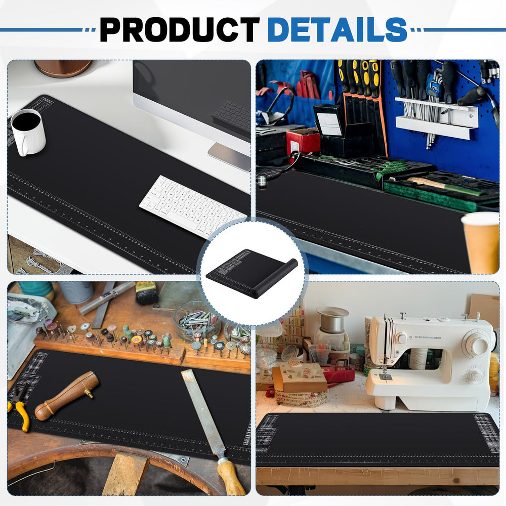 Drydiet neoprene mat with edge sealing for snug table fit