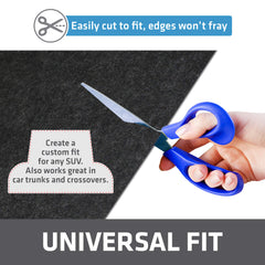 Drymate Cargo Liner Mat as versatile seat and cargo cover.