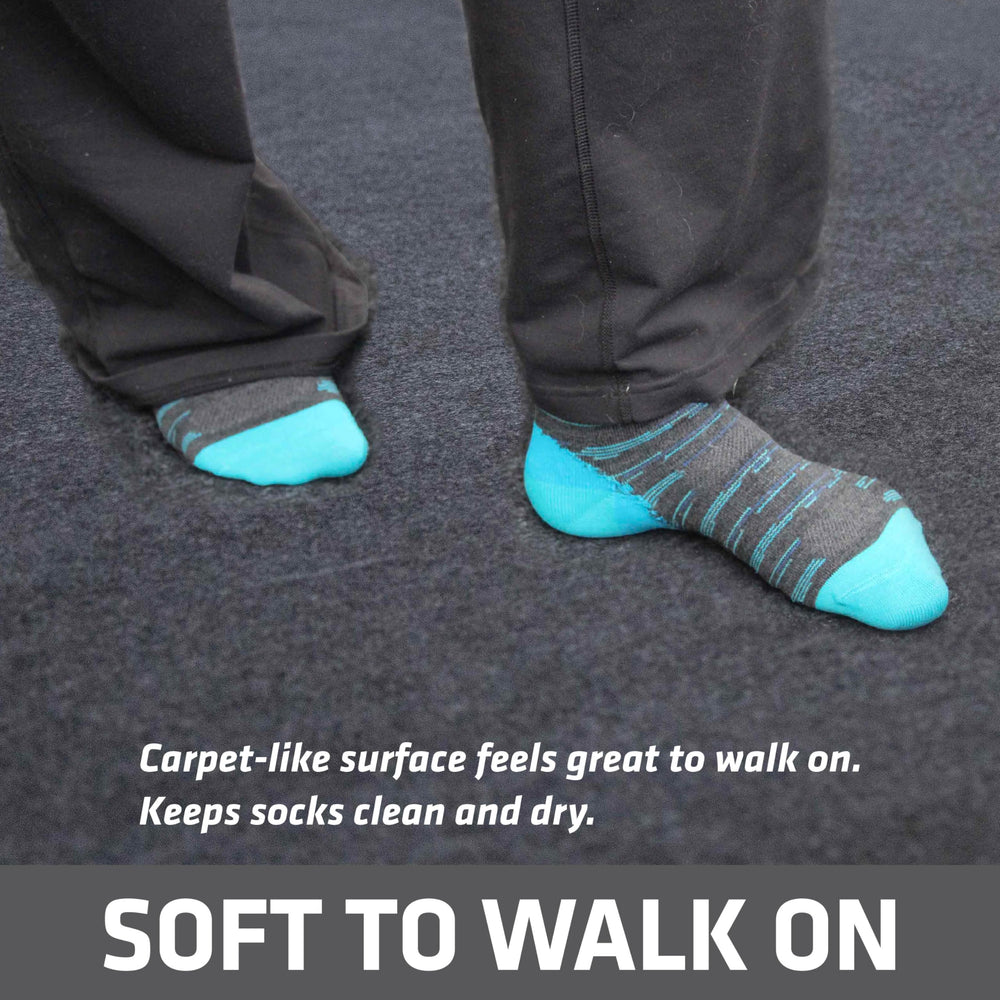 Drymate easy-clean surface supports vacuuming or hose-off maintenance.