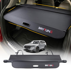 Drytuns cargo cover fits CR-V trunk with snug integration and privacy